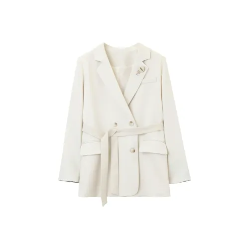 NAWAIN Business Suit Women's Beige
