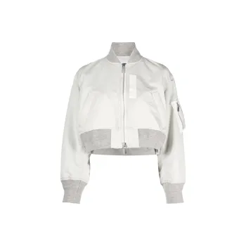 Sacai Puff-sleeves Bomber Jacket
