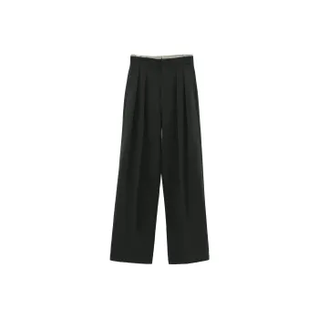 Fstudio Spring And Autumn Casual Suit Trouser Women's Gray