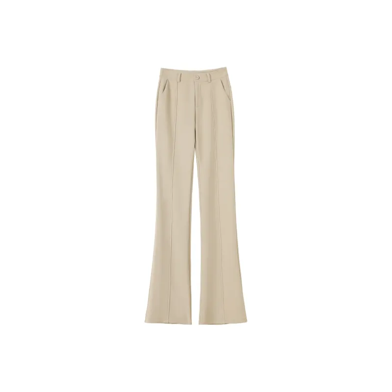 0571 Family Casual Pants Women's Khaki-0