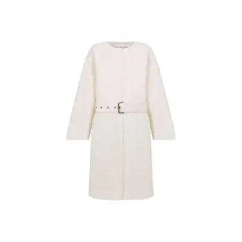 DIOR Velvet Jackets Women's Ivory