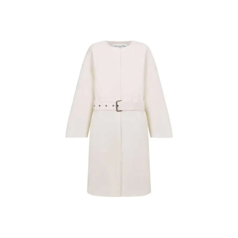 DIOR Velvet Jackets Women's Ivory-0