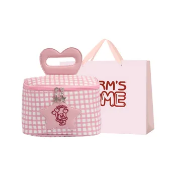 Worm's Home PU Handbag Regular Women's Pink