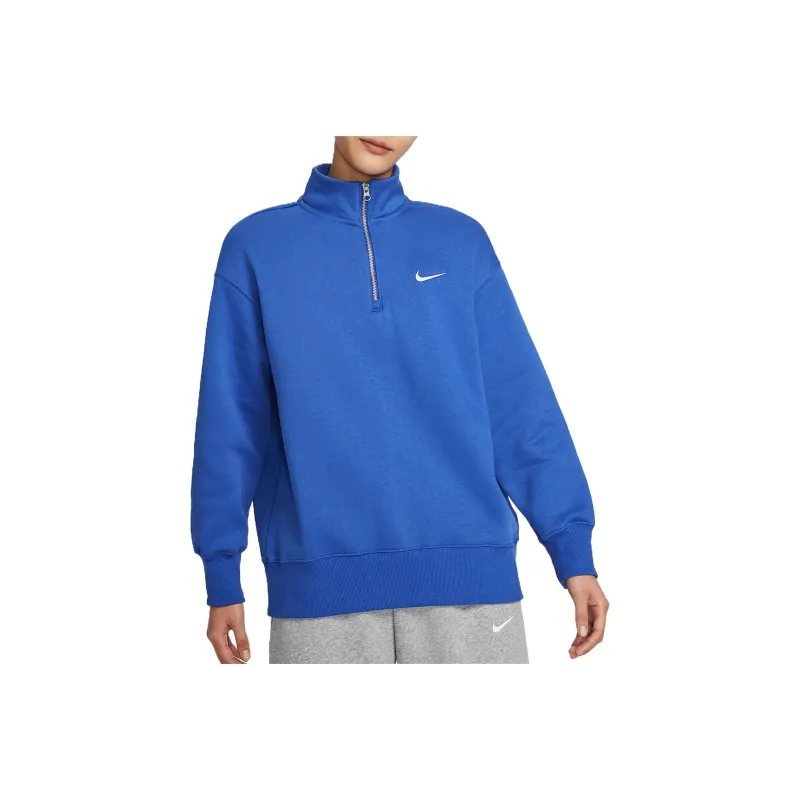 Nike Sportswear Phoenix Fleece Sweatshirt Women's Blue-0
