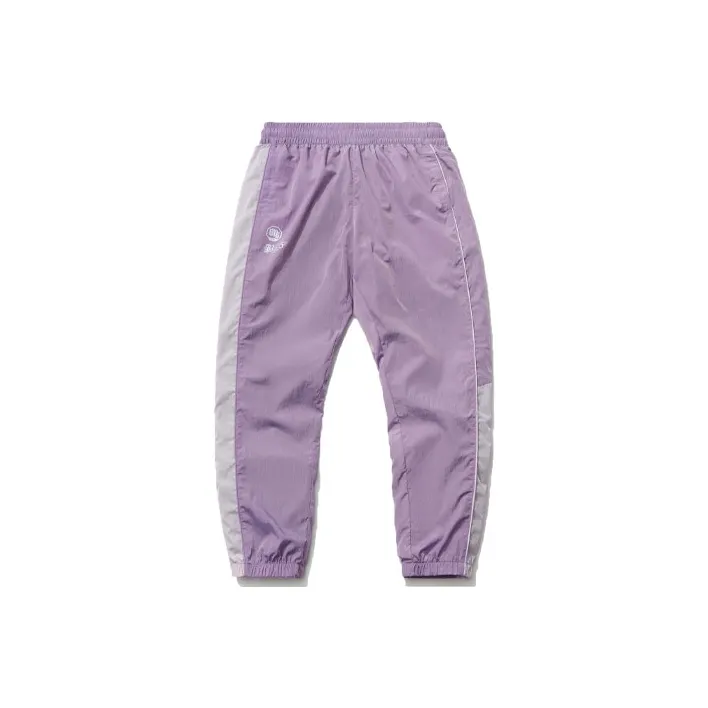 LINING Badfive Knitted Sweatpants Women's Purple-0