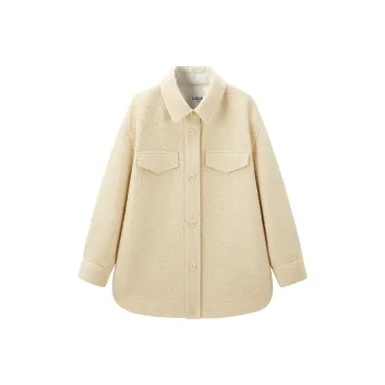 LEDIN Coats Women's Almond Oil