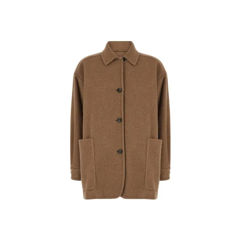 MaxMara Coats Women's Brown-0