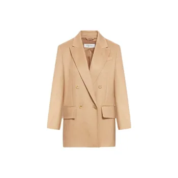'S MAX MARA SS24 Business Suit Coat Women's Camel
