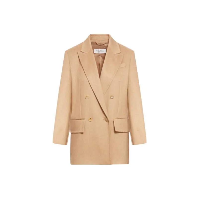 'S MAX MARA SS24 Business Suit Coat Women's Camel-0