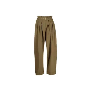 BALMAIN High waist Paperbag Tailored Trousers