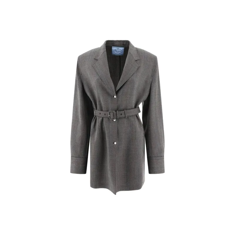 PRADA Single breasted Pinstripe Jacket-0