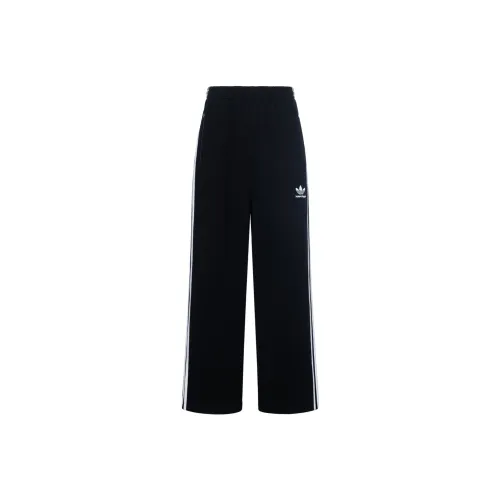 Balenciaga x Adidas SS23 Knitted Sports Pants Women's Black