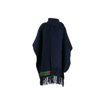 GUCCI Cloaks Women's Navy Blue