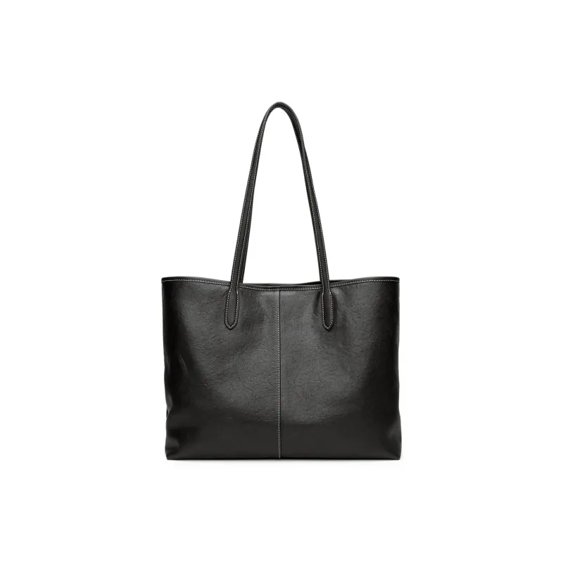 PIERRE CARDIN Top Grain Cow Leather Tote Bag, Shoulder Bag Regular Women's Black/Brown/Burgundy-3