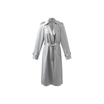 GOELIA Coats Women's Light Gray