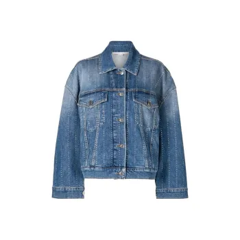Stella McCartney Denim Jackets Women's Blue