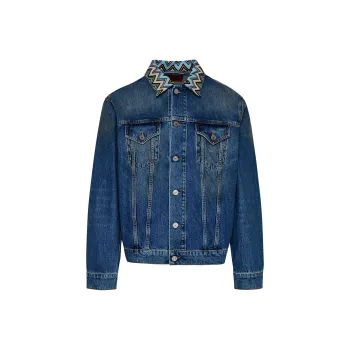 MISSONI Denim Jacket Women's Blue