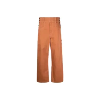 ISABEL MARANT Knitted Sweatpants Women's Orange Red