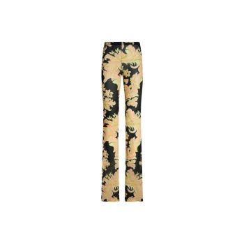 ETRO Floral Printed Flared Leg Trousers