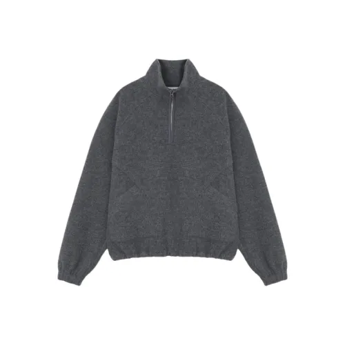 ETHOS ZIP-UP SWEATSHIRT Sweatshirt Women's Gray
