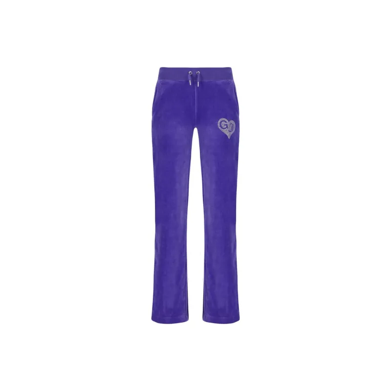 GANNI Knitted Sweatpants Women's Purple-0