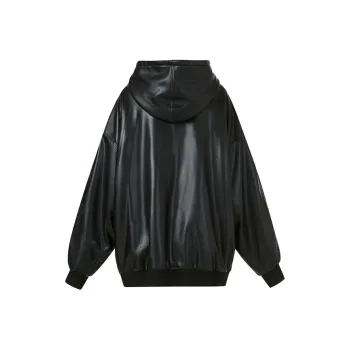 IAMCPLUS Velvet feel Coat Women's Black
