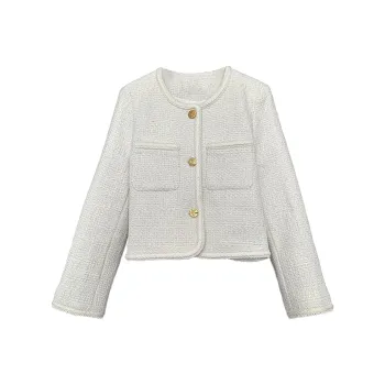 Icicofficial Cropped Coats Women's