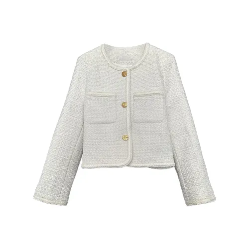 Icicofficial Cropped Coats Women's