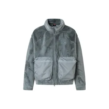 ANTA Outdoor Collection Velvet Jackets Women's Stone Carvings Gray