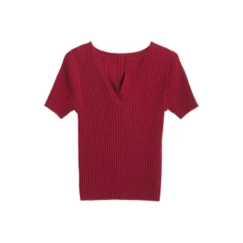 Olrain Knitwear Women's Red