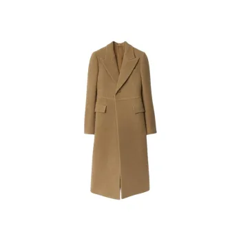 Burberry Single Breasted Notched Lapels Coat