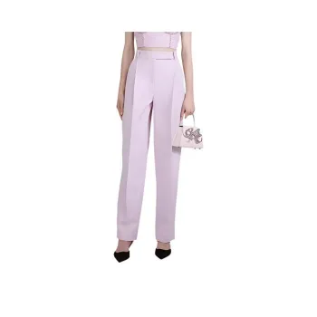 Self-portrait FW22 Casual Pants Women's Pink