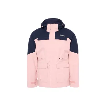 OUTDOOR PRODUCTS Waterproof And Windproof To Keep Warm Windbreaker Jacket Women's Urban Pink/Dark Military Blue