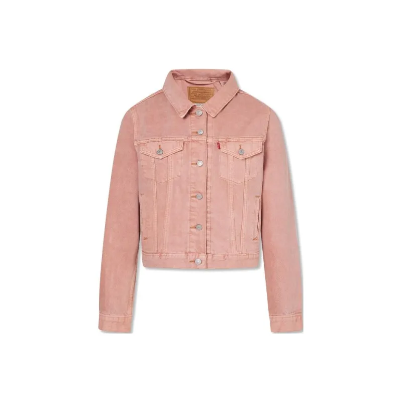 Levis Denim Jackets Women's Pink-0