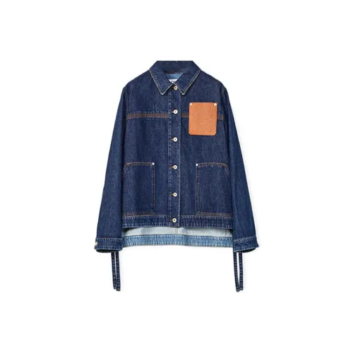 LOEWE Denim Jacket Women's Blue