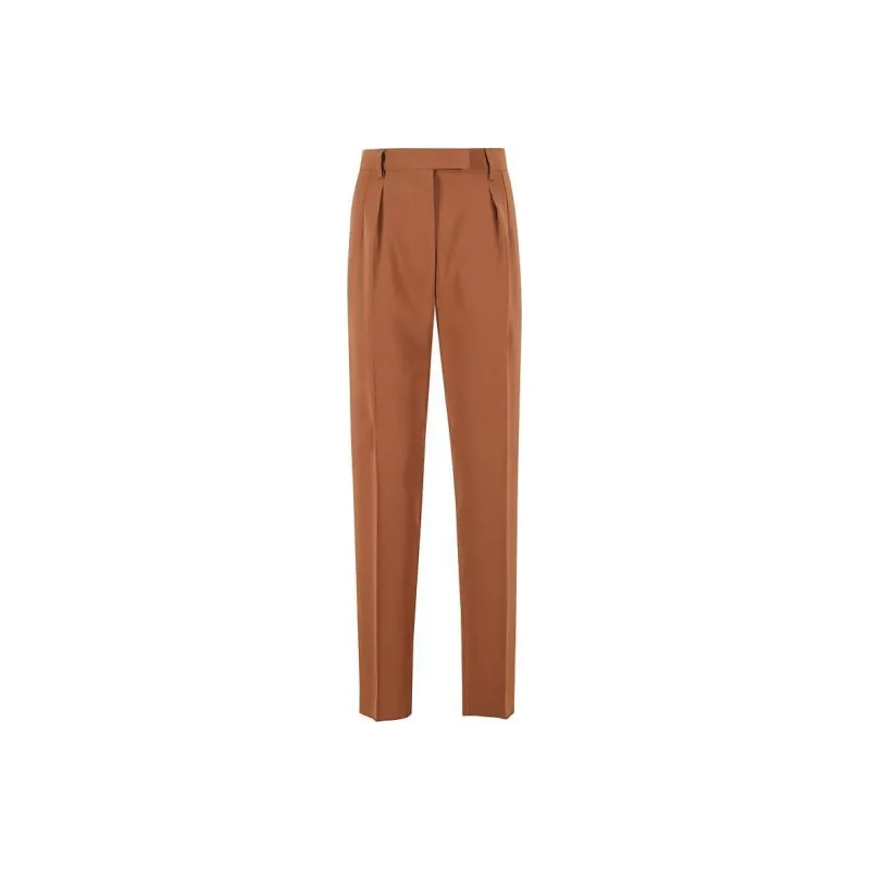 MaxMara Studio Straight Leg Tailored Trousers-0