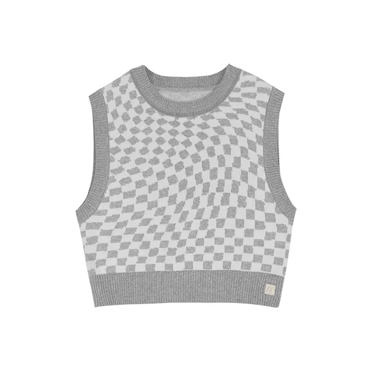 NERDY x CHENGBAOXIONG Vest Women's Gray-0