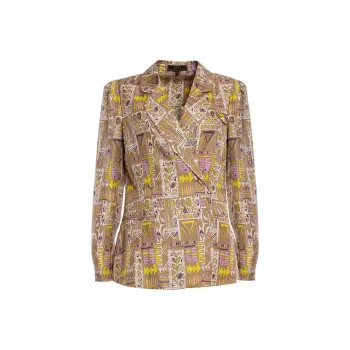 BESIONIA SS23 Business Suits Coats Women's Brown