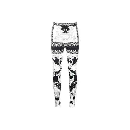 VERSACE FW22 Leggings Women's Black & White