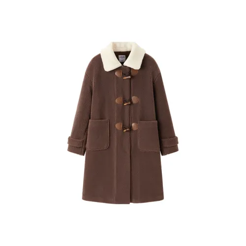 LEDIN Coats Women's Brown In Stock