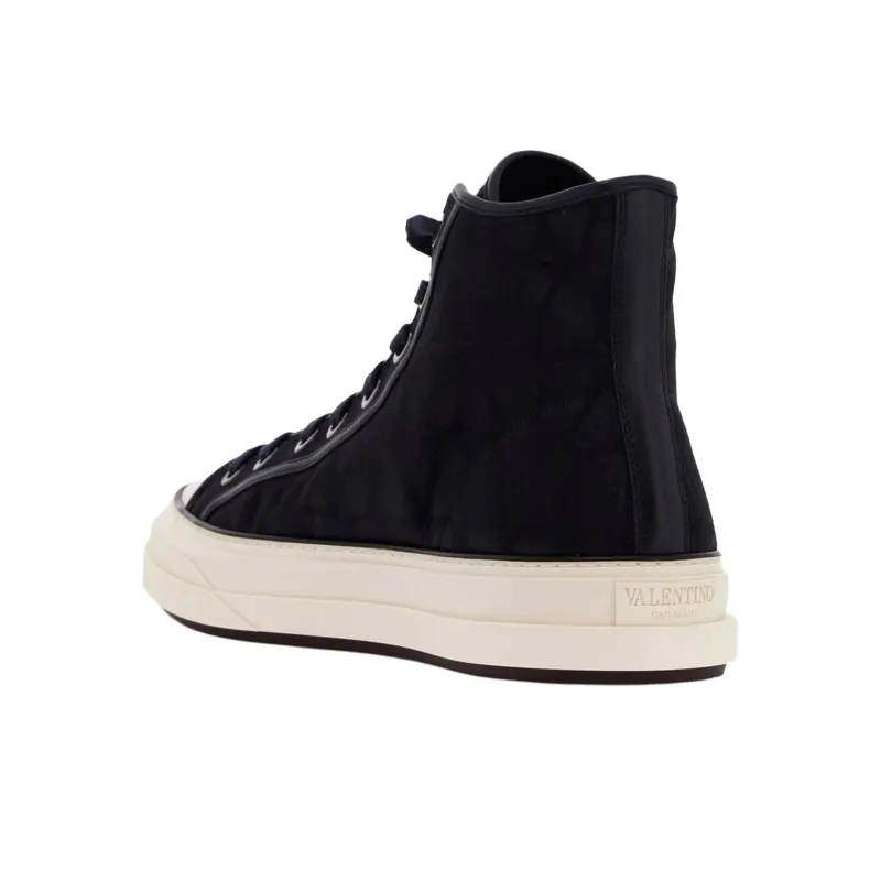 Valentino Toile Iconographe Lace Up Sneakers-2