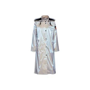 ARMANI EXCHANGEAE Trench Coat Women's Silver