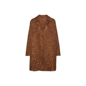 ERMANNO SCERVINO Floral pattern Quilted Coat