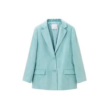OVV Business Suits Women's Light Blue Solid Color A4