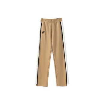 EOFO Straight Moderate Casual Pants Women's Khaki