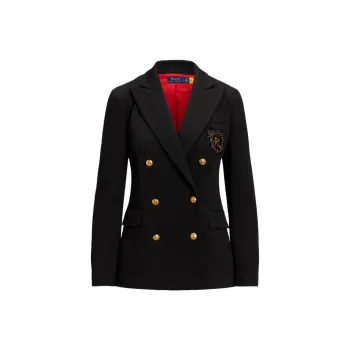 Polo Ralph Lauren SS24 Business Suits Coats Women's Black