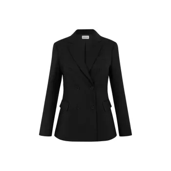 PAROSH FW24 Business Suit Coat Women's Black