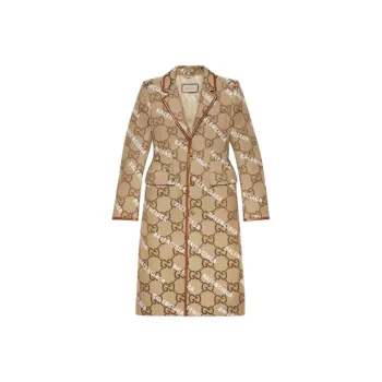 GUCCI FW23 Coats Coat Women's Khaki