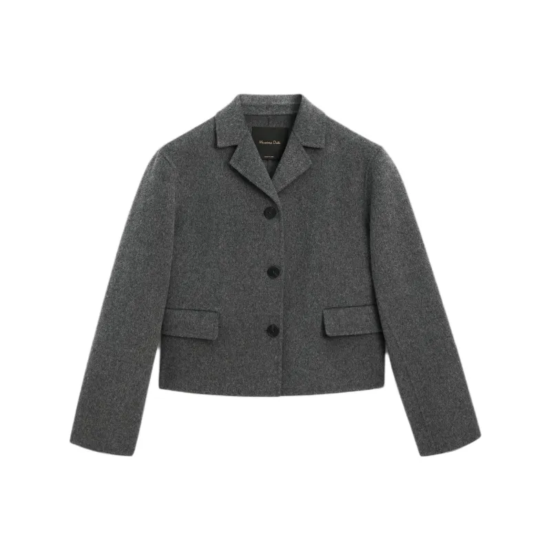 Massimo Dutti Coats Women's Gray-0