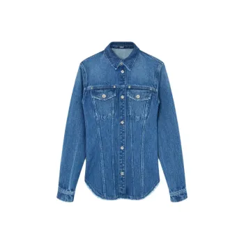 VERSACE La Medusa '95 Denim Shirt